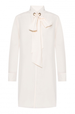Tie-up silk dress, zdjęcie 1 Tie-up silk dress od Chloe